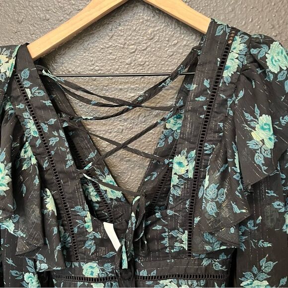 Altar'd State Maisley Ruffle Floral Mini Dress - Picture 6 of 11